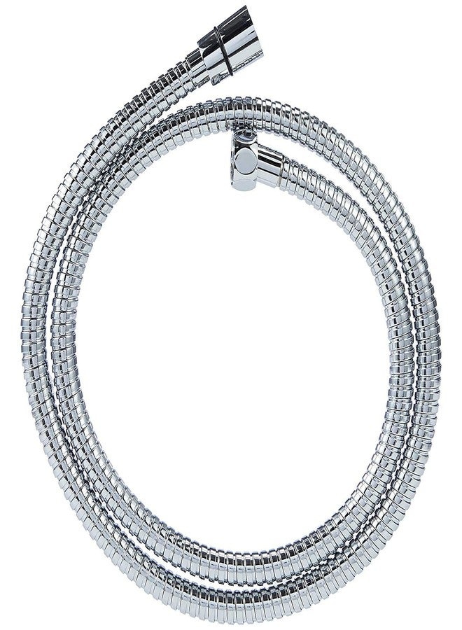 SPAZIO خرطوم/أنبوب دش مرن من الفولاذ المقاوم للصدأ من SPAZIO (طلاء كروم) (1.5 متر) - Image 1